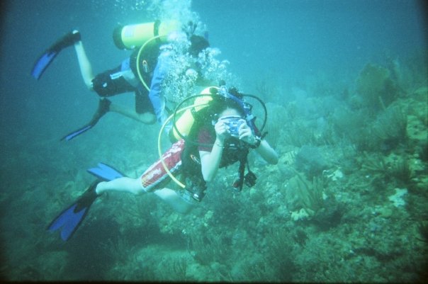 Aug 2007 - Scuba diving the SS Copenhagen, Pompano Beach, FL.