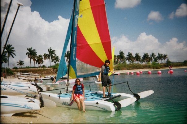 June 2008 - Sailing, Dania, FL.