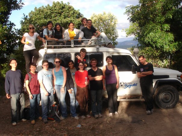 Winter 2010 - Building clean water infrastructure, Los Parajillos, Honduras.