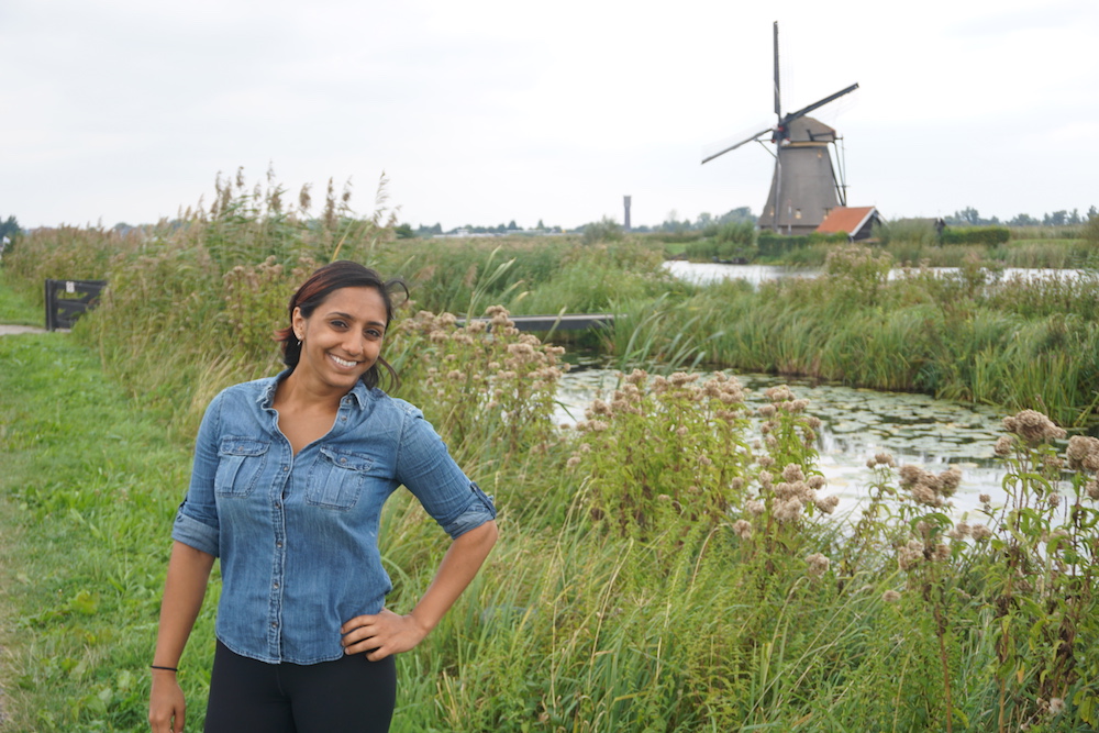 Sept 2016 - Checking out windmills in The Netherlands.