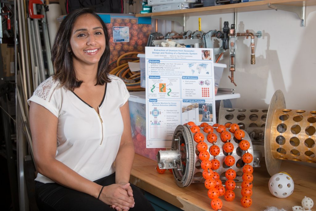 May 2017 - My PhD research on harvesting uranium from seawater.